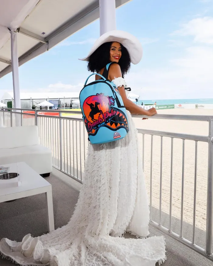 SPRAYGROUND Backpacks MIAMI BEACH POLO COLLAB BACKPACK DLXVSKY 8211 Universal SPRAYGROUND Backpacks MIAMI BEACH POLO COLLAB BACKPACK DLXVSKY 8211 Universal