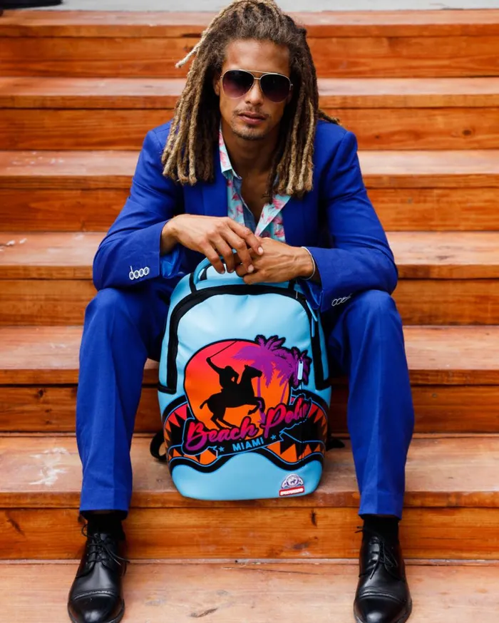 SPRAYGROUND Backpacks MIAMI BEACH POLO COLLAB BACKPACK DLXVSKY 8211 Universal SPRAYGROUND Backpacks MIAMI BEACH POLO COLLAB BACKPACK DLXVSKY 8211 Universal