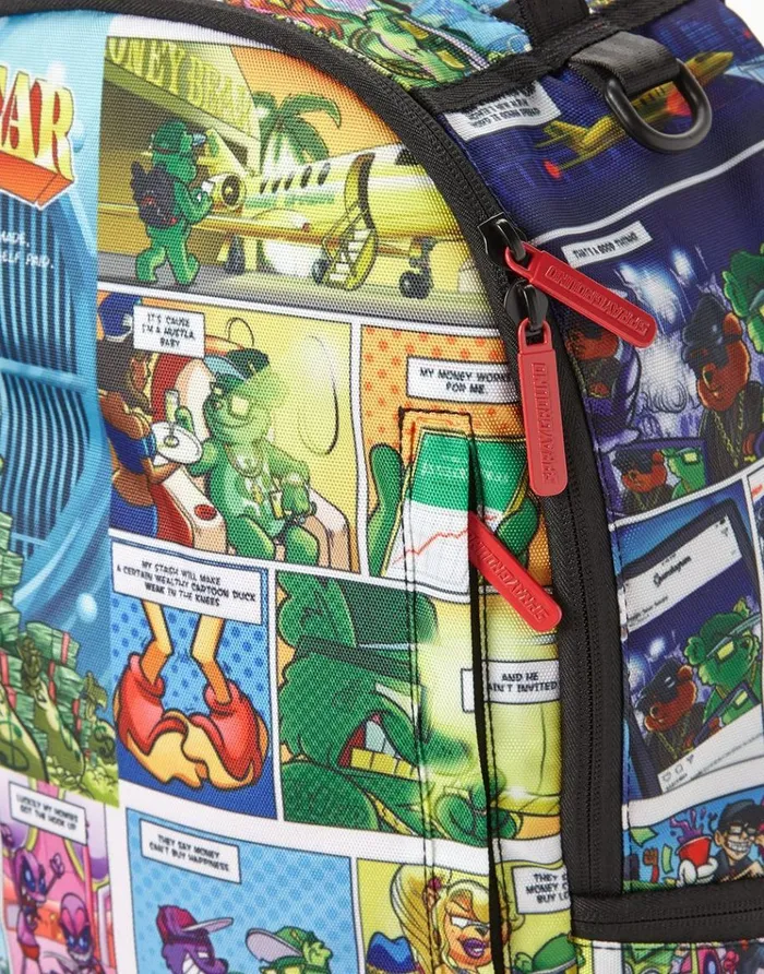 SPRAYGROUND Backpacks MONEY BEAR COMIC 8211 Universal SPRAYGROUND Backpacks MONEY BEAR COMIC 8211 Universal