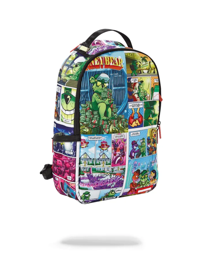 SPRAYGROUND Backpacks MONEY BEAR COMIC 8211 Universal SPRAYGROUND Backpacks MONEY BEAR COMIC 8211 Universal