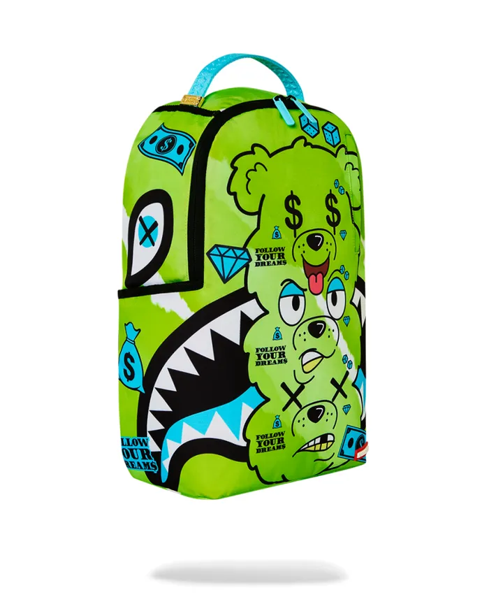 SPRAYGROUND Backpacks MONEY BEAR SEEING TRIPLE DLXSR BACKPACK 8211 Universal SPRAYGROUND Backpacks MONEY BEAR SEEING TRIPLE DLXSR BACKPACK 8211 Universal