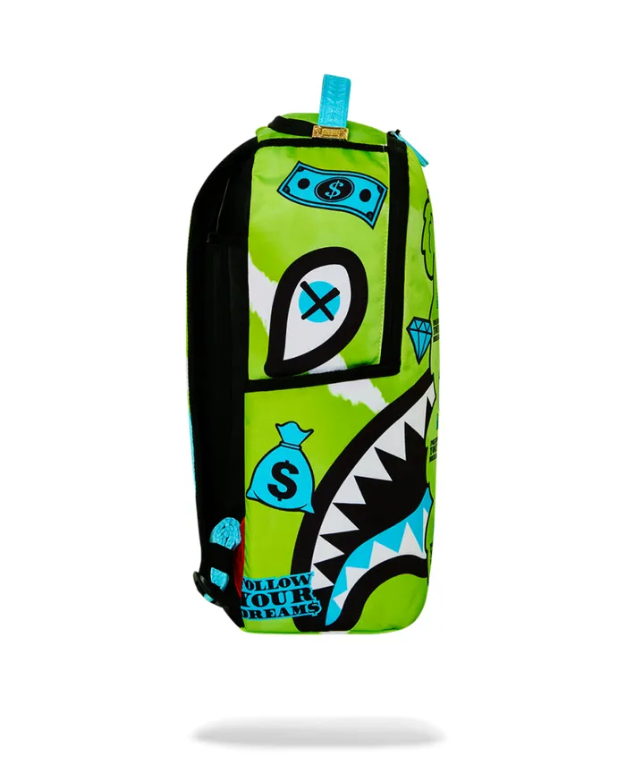 SPRAYGROUND Backpacks MONEY BEAR SEEING TRIPLE DLXSR BACKPACK 8211 Universal SPRAYGROUND Backpacks MONEY BEAR SEEING TRIPLE DLXSR BACKPACK 8211 Universal