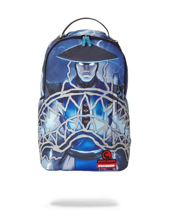 SPRAYGROUND Backpacks MORTAL KOMBAT RAIDEN SHARKMOUTH 3M REFLECTIVE 8211 Universal