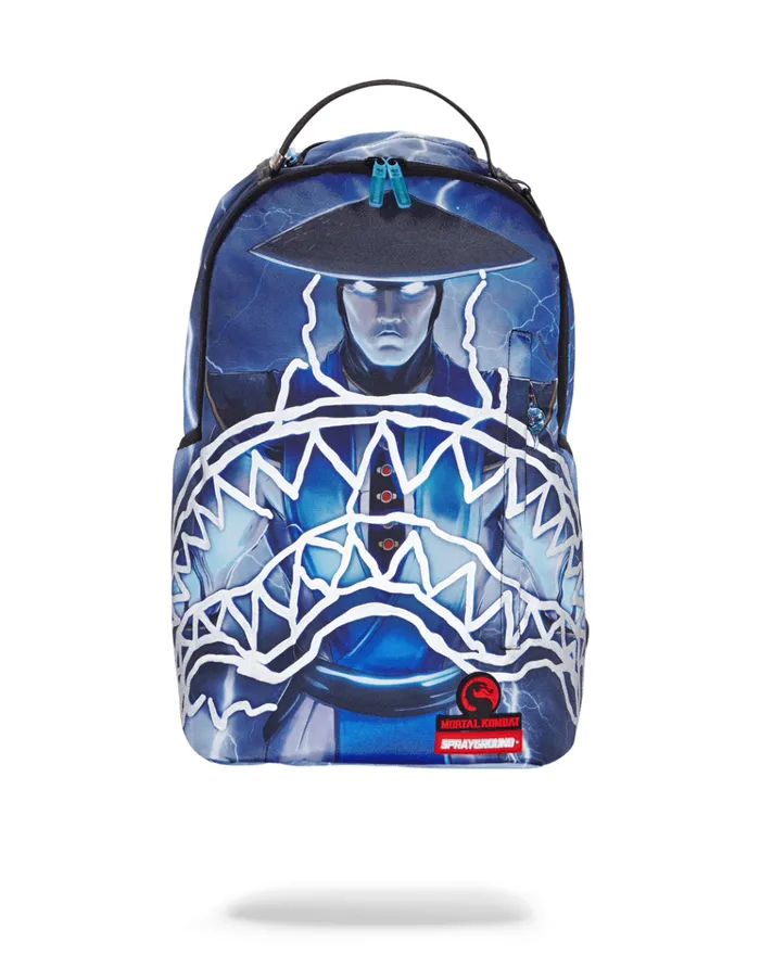 SPRAYGROUND Backpacks MORTAL KOMBAT RAIDEN SHARKMOUTH 3M REFLECTIVE 8211 Universal
