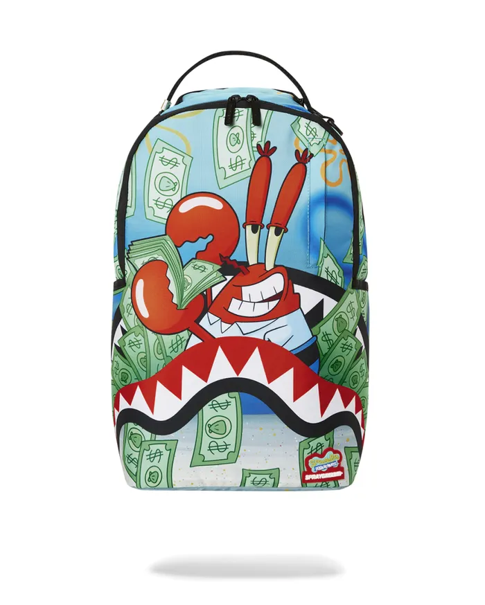 SPRAYGROUND Backpacks MR KRABS ACCOUNTS PAYABLE DLXSR BACKPACK 8211 Universal