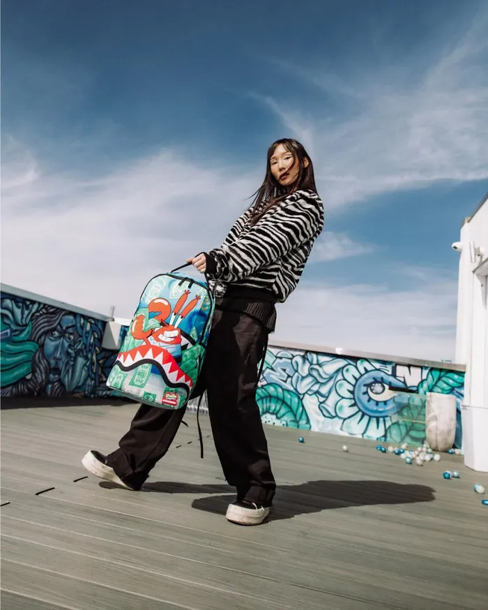 SPRAYGROUND Backpacks MR KRABS ACCOUNTS PAYABLE DLXSR BACKPACK 8211 Universal SPRAYGROUND Backpacks MR KRABS ACCOUNTS PAYABLE DLXSR BACKPACK 8211 Universal