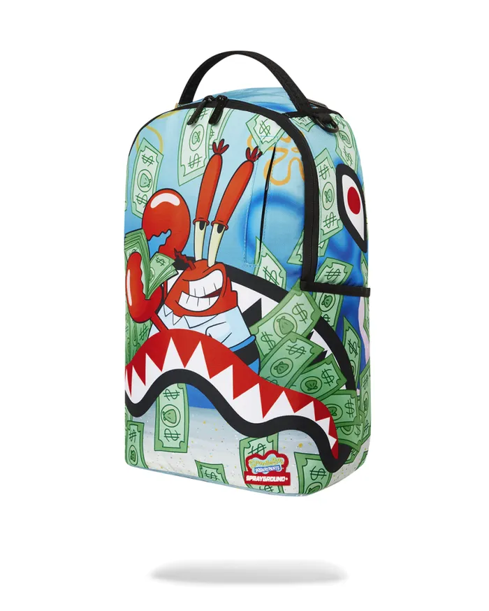 SPRAYGROUND Backpacks MR KRABS ACCOUNTS PAYABLE DLXSR BACKPACK 8211 Universal SPRAYGROUND Backpacks MR KRABS ACCOUNTS PAYABLE DLXSR BACKPACK 8211 Universal