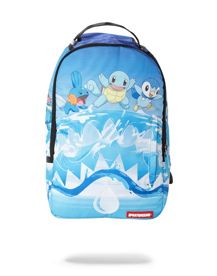 SPRAYGROUND Backpacks POKEMON SQUIRTLE WATER SHARK 8211 Universal
