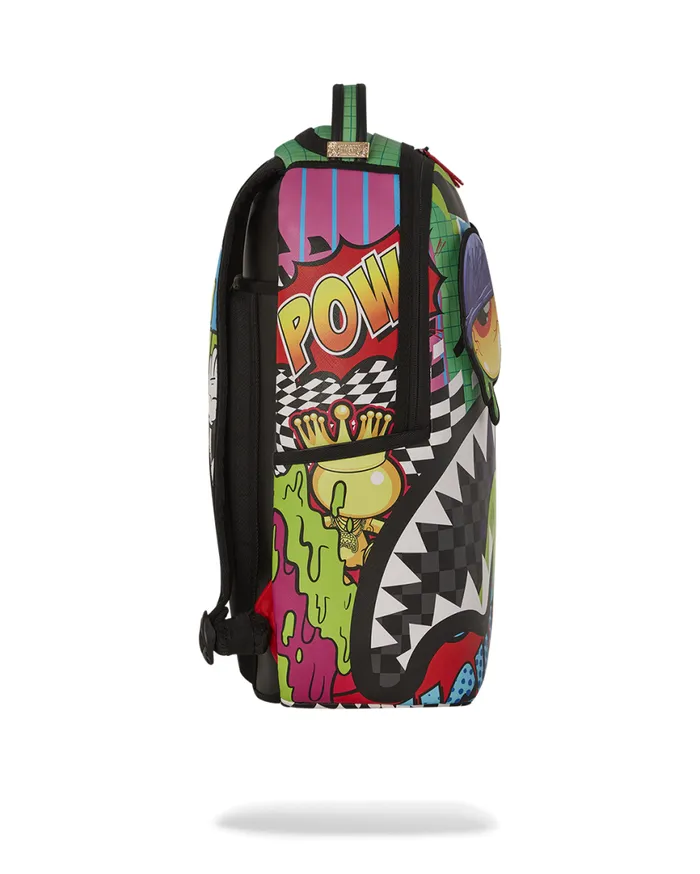 SPRAYGROUND Backpacks PSYCHO WORLD OF FUN BACKPACK WITH REMOVABLE VELCRO EYE PATCHES 8211 Universal