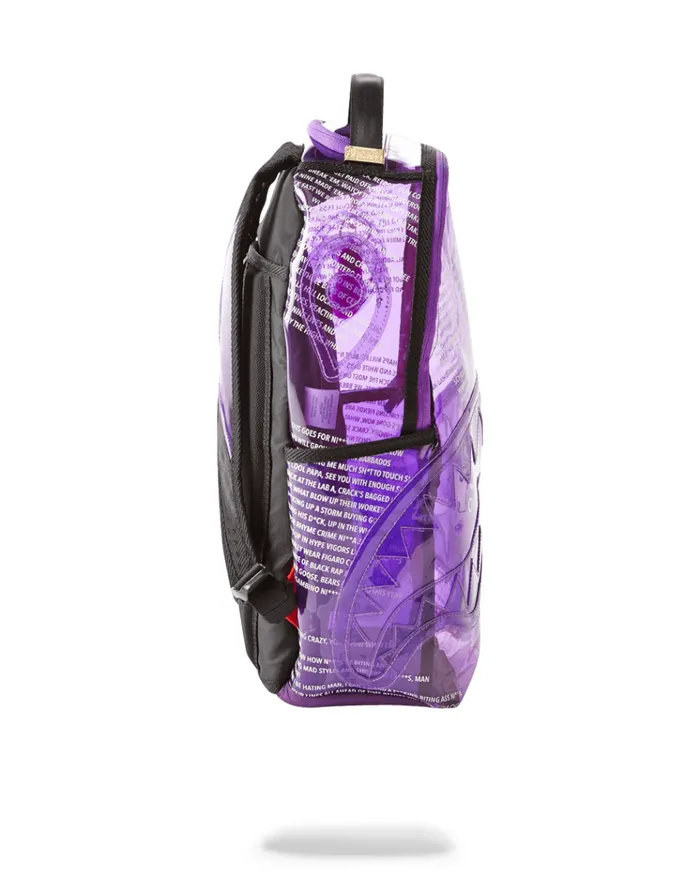 SPRAYGROUND Backpacks RAEKWON PURPLE TAPE SHARK 8211 Universal