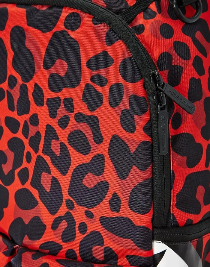 SPRAYGROUND Backpacks RED LEOPARD DOUBLE CARGO 8211 Universal SPRAYGROUND Backpacks RED LEOPARD DOUBLE CARGO 8211 Universal