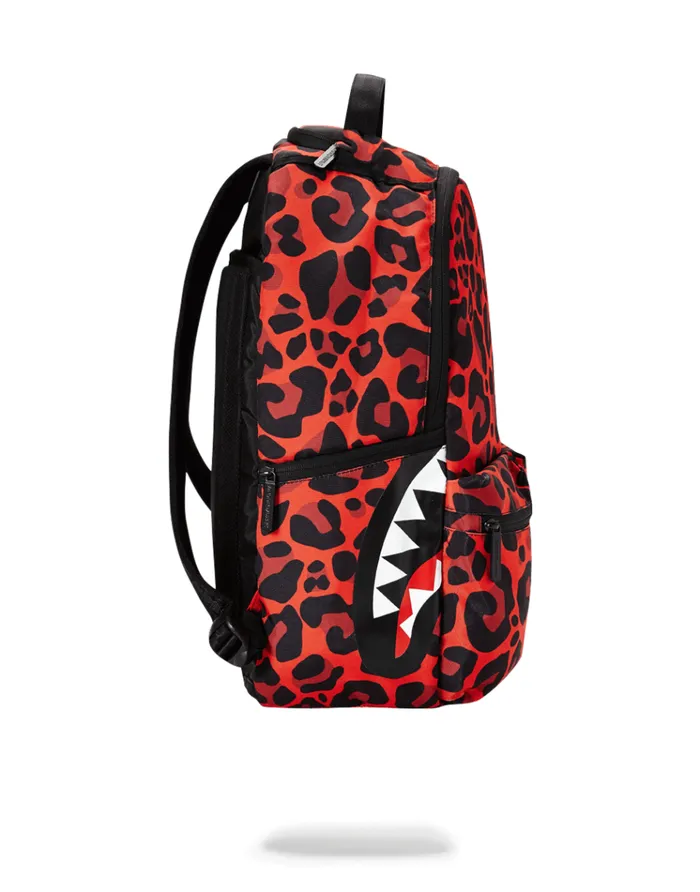 SPRAYGROUND Backpacks RED LEOPARD DOUBLE CARGO 8211 Universal SPRAYGROUND Backpacks RED LEOPARD DOUBLE CARGO 8211 Universal