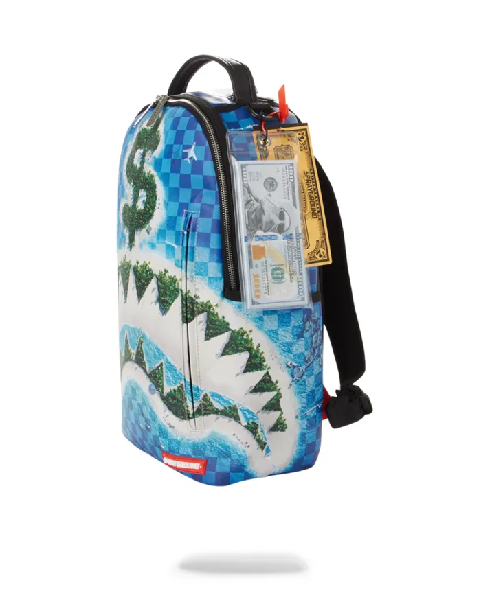 SPRAYGROUND Backpacks REPUBLIC OF SHARK ISLAND BACKPACK 8211 Universal SPRAYGROUND Backpacks REPUBLIC OF SHARK ISLAND BACKPACK 8211 Universal
