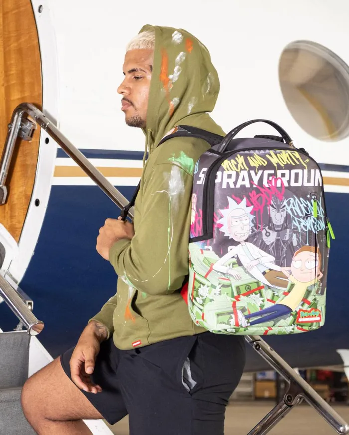 SPRAYGROUND Backpacks RICK AND MORTY THE GOOD LIFE DLXR 8211 Universal SPRAYGROUND Backpacks RICK AND MORTY THE GOOD LIFE DLXR 8211 Universal