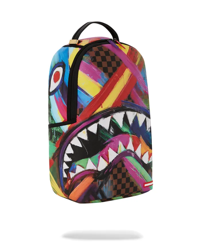 SPRAYGROUND Backpacks SHARKS IN PARIS CITY STREAKS BACKPACK DLXV 8211 Universal SPRAYGROUND Backpacks SHARKS IN PARIS CITY STREAKS BACKPACK DLXV 8211 Universal