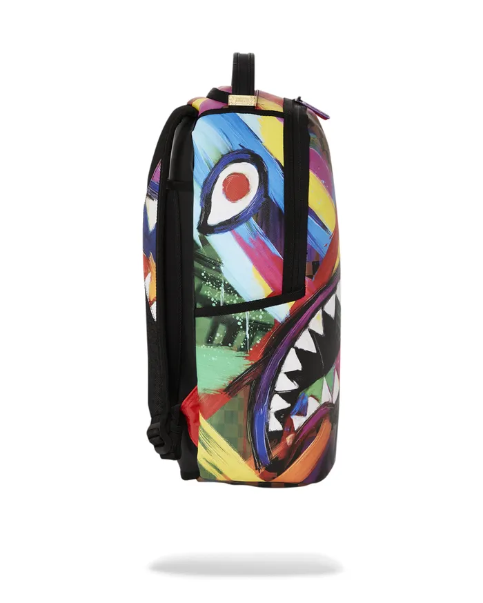 SPRAYGROUND Backpacks SHARKS IN PARIS CITY STREAKS BACKPACK DLXV 8211 Universal SPRAYGROUND Backpacks SHARKS IN PARIS CITY STREAKS BACKPACK DLXV 8211 Universal