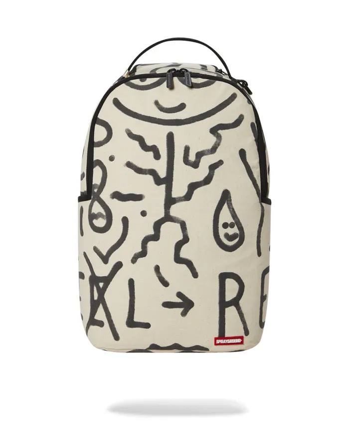 SPRAYGROUND Backpacks SHEREEN JENKINS CANVAS BACKPACK 1 Of 18 CUT FROM LARGE CANVAS ART 8211 Universal