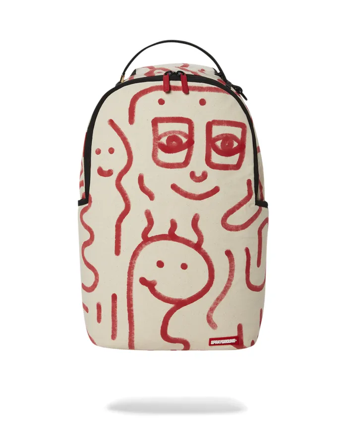 SPRAYGROUND Backpacks SHEREEN JENKINS CANVAS BACKPACK 1 Of 18 CUT FROM LARGE CANVAS ART 8211 Universal