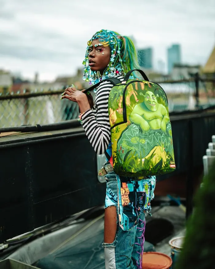 SPRAYGROUND Backpacks SHREK SWAMP JACUZZI BACKPACK 8211 Universal SPRAYGROUND Backpacks SHREK SWAMP JACUZZI BACKPACK 8211 Universal