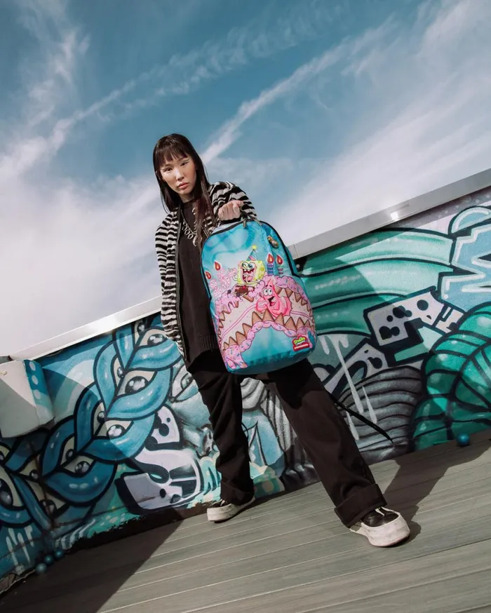 SPRAYGROUND Backpacks SPONGEBOB039S 25TH ANNIVERSARY DLXSR BACKPACK 8211 Universal SPRAYGROUND Backpacks SPONGEBOB039S 25TH ANNIVERSARY DLXSR BACKPACK 8211 Universal