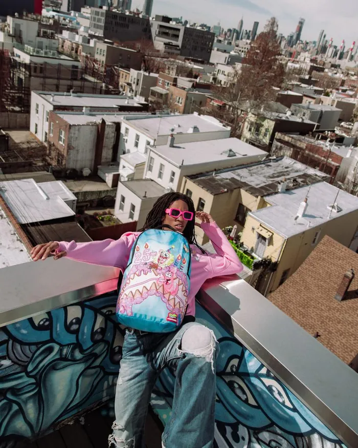 SPRAYGROUND Backpacks SPONGEBOB039S 25TH ANNIVERSARY DLXSR BACKPACK 8211 Universal SPRAYGROUND Backpacks SPONGEBOB039S 25TH ANNIVERSARY DLXSR BACKPACK 8211 Universal