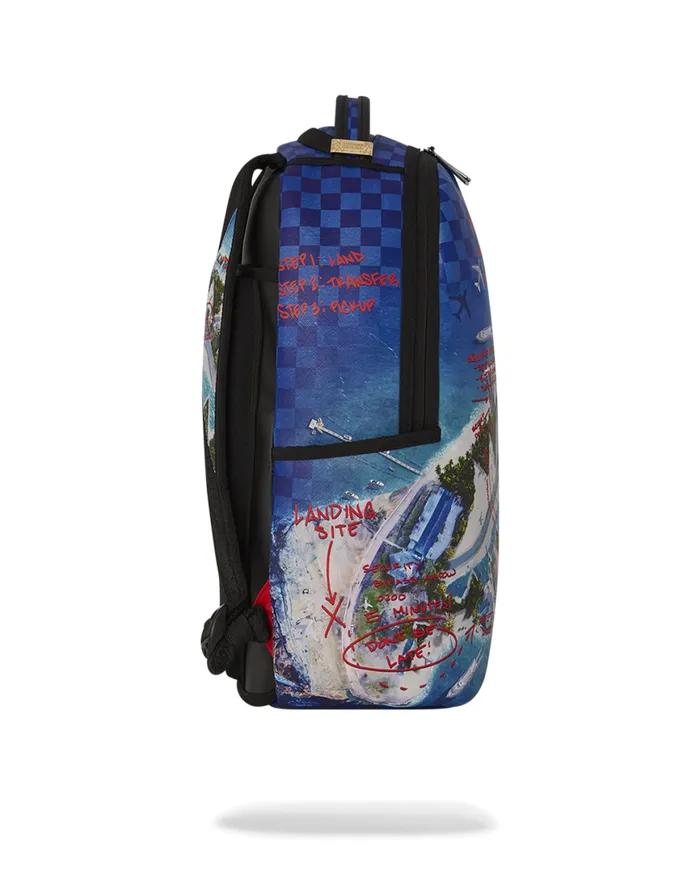 SPRAYGROUND Backpacks THE 305 SHARK ISLAND BANK HEIST BACKPACK 8211 Universal