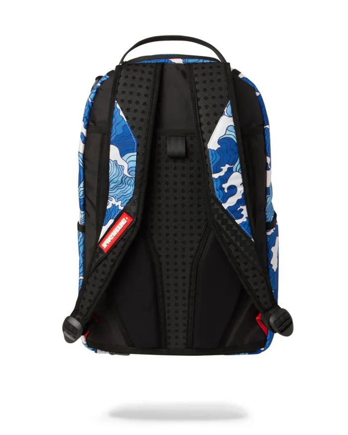 SPRAYGROUND Backpacks THE SHARK WAVE made From 100 Recycled Plastic Bottles From The Ocean 8211 Universal SPRAYGROUND Backpacks THE SHARK WAVE made From 100 Recycled Plastic Bottles From The Ocean 8211 Universal