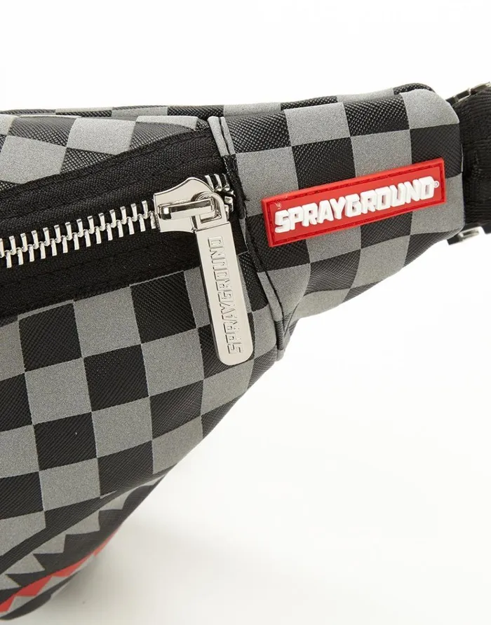 SPRAYGROUND Crossbodys REFLECTIVE SHARKS IN PARIS CROSSBODY 8211 Universal