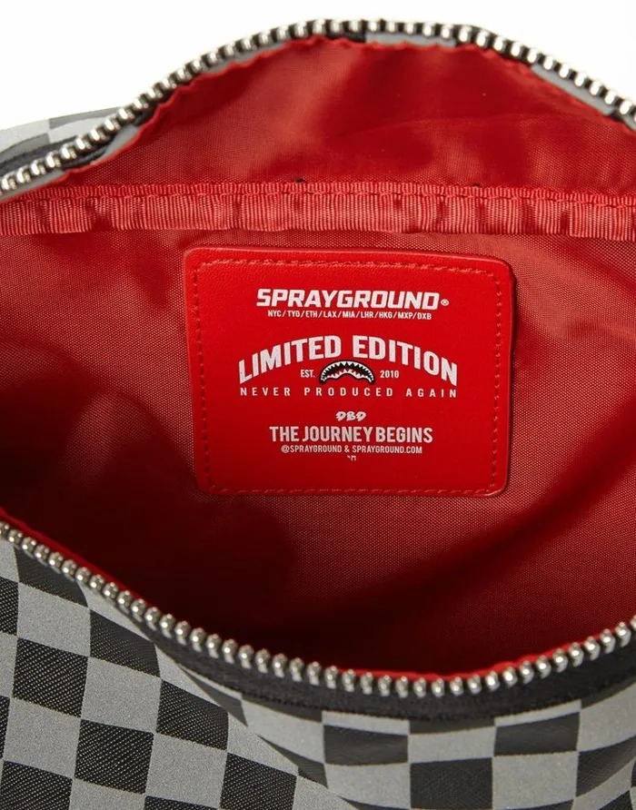 SPRAYGROUND Crossbodys REFLECTIVE SHARKS IN PARIS CROSSBODY 8211 Universal