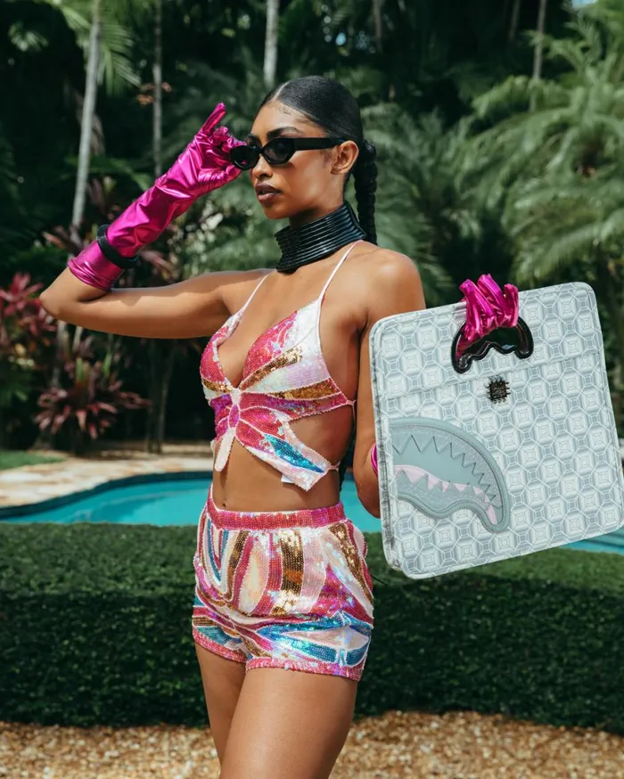 SPRAYGROUND Handbags AI8 AFRICAN INTELLIGENCE BOOKED and BUSY CITY SAVVY HANDBAG 8211 Universal