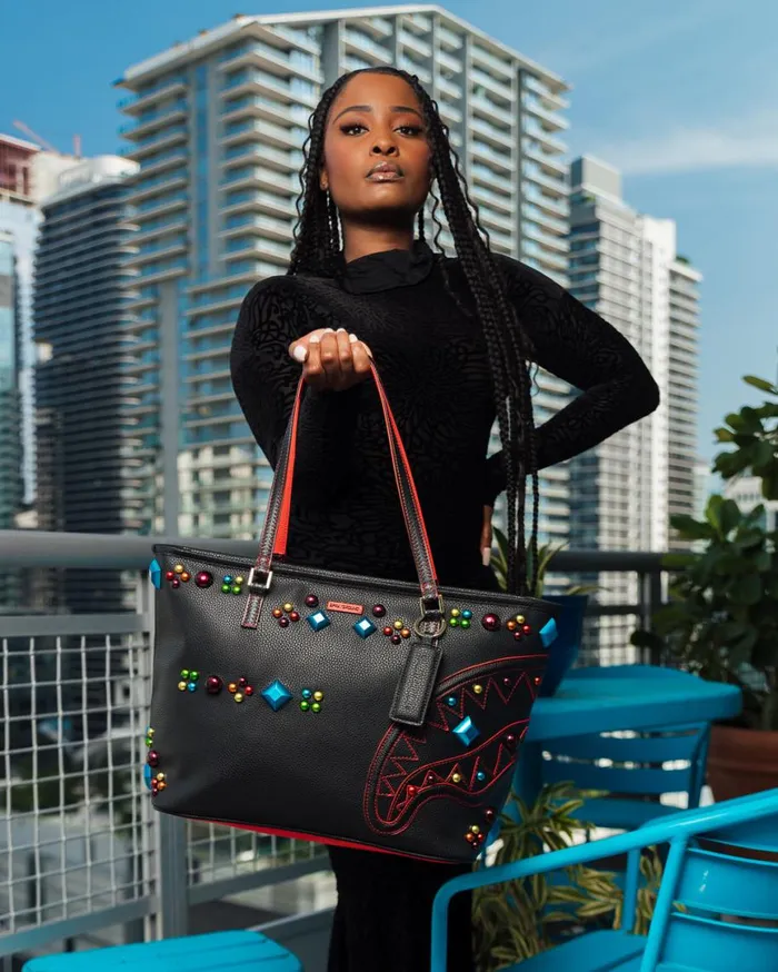 SPRAYGROUND Handbags GEMSTONE OUTLAW TOTE 8211 Universal SPRAYGROUND Handbags GEMSTONE OUTLAW TOTE 8211 Universal