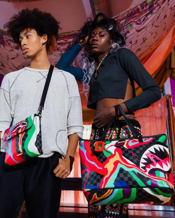 SPRAYGROUND Handbags TRIPPY TAFFY TOTE 8211 Universal SPRAYGROUND Handbags TRIPPY TAFFY TOTE 8211 Universal
