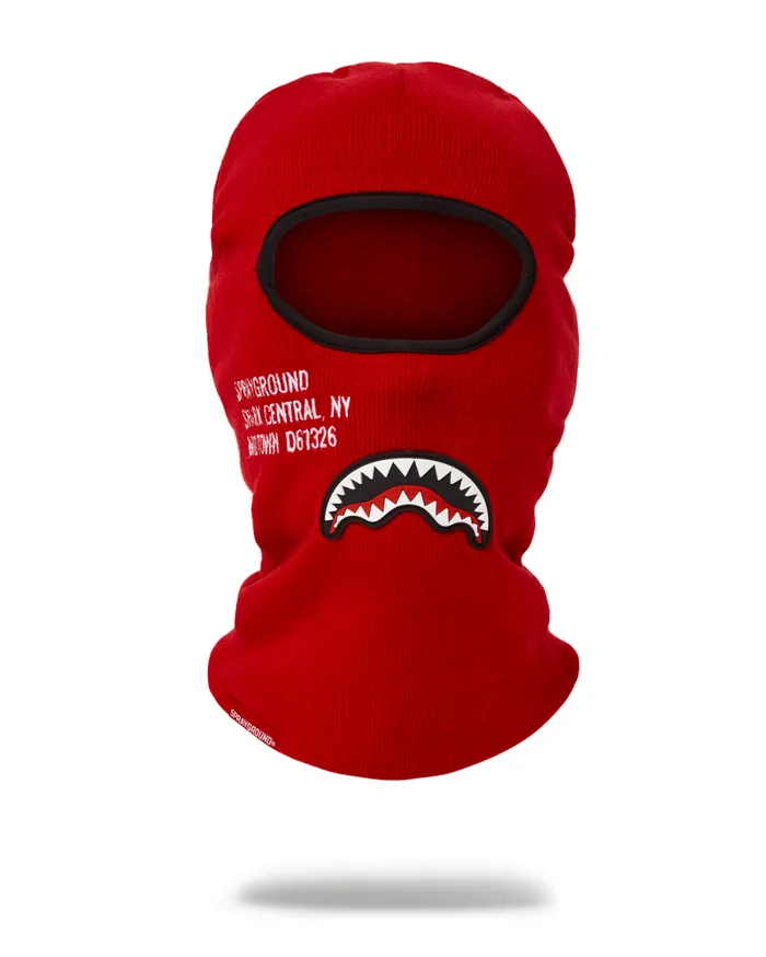 SPRAYGROUND Ski Masks SHARK CENTRAL SKI MASK RED 8211 Universal
