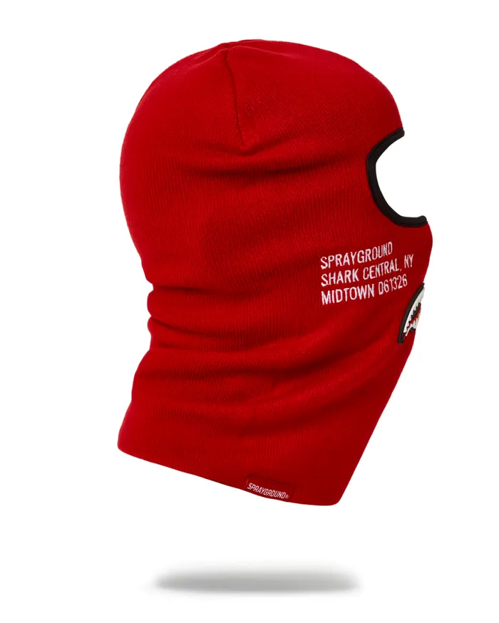 SPRAYGROUND Ski Masks SHARK CENTRAL SKI MASK RED 8211 Universal SPRAYGROUND Ski Masks SHARK CENTRAL SKI MASK RED 8211 Universal