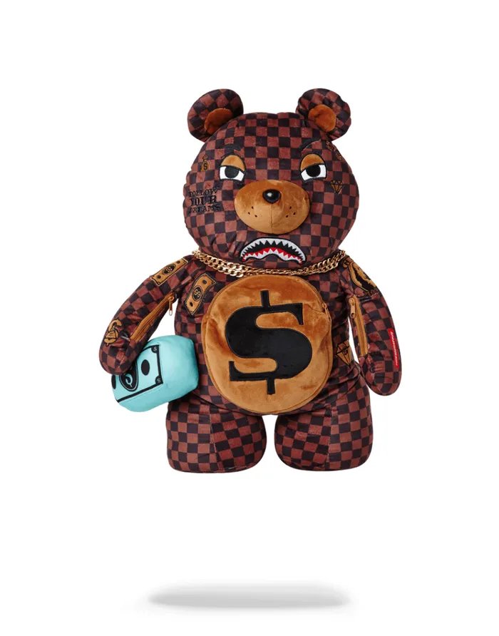SPRAYGROUND Teddy Bear Backpacks PARIS BEAR TEDDY BEAR BACKPACK 8211 Universal