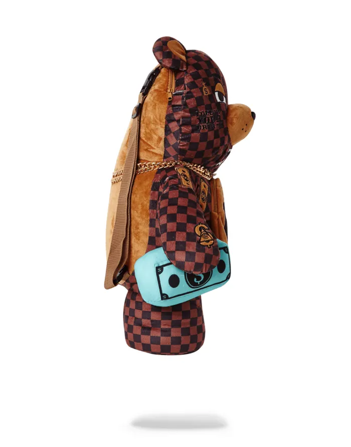 SPRAYGROUND Teddy Bear Backpacks PARIS BEAR TEDDY BEAR BACKPACK 8211 Universal