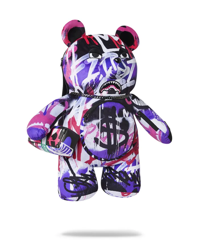 SPRAYGROUND Teddy Bear Backpacks SHARK ATELIER MONEYBEAR TEDDYBEAR BACKPACK 8211 Universal SPRAYGROUND Teddy Bear Backpacks SHARK ATELIER MONEYBEAR TEDDYBEAR BACKPACK 8211 Universal