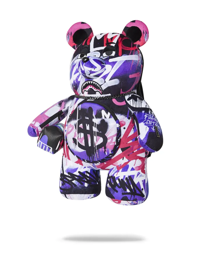 SPRAYGROUND Teddy Bear Backpacks SHARK ATELIER MONEYBEAR TEDDYBEAR BACKPACK 8211 Universal SPRAYGROUND Teddy Bear Backpacks SHARK ATELIER MONEYBEAR TEDDYBEAR BACKPACK 8211 Universal