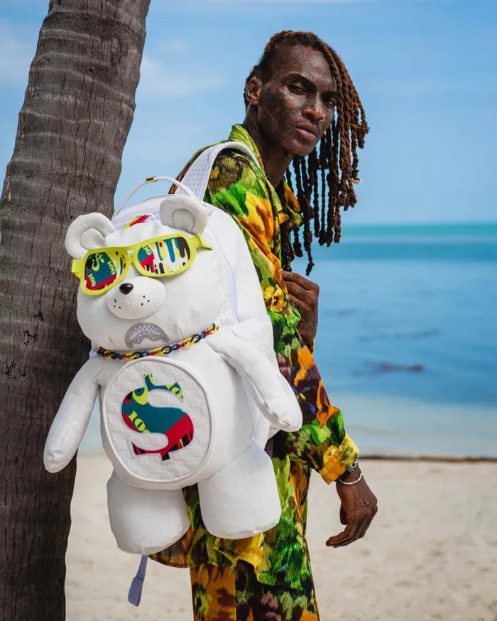SPRAYGROUND Teddy Bear Backpacks SHOW UP SHOW OUT MONEYBEAR TEDDYBEAR BACKPACK 8211 Universal