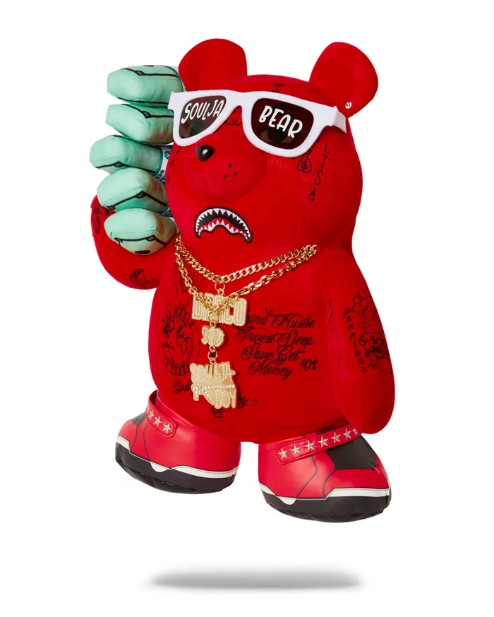 SPRAYGROUND Teddy Bear Backpacks SOULJA BEAR 8211 Universal SPRAYGROUND Teddy Bear Backpacks SOULJA BEAR 8211 Universal