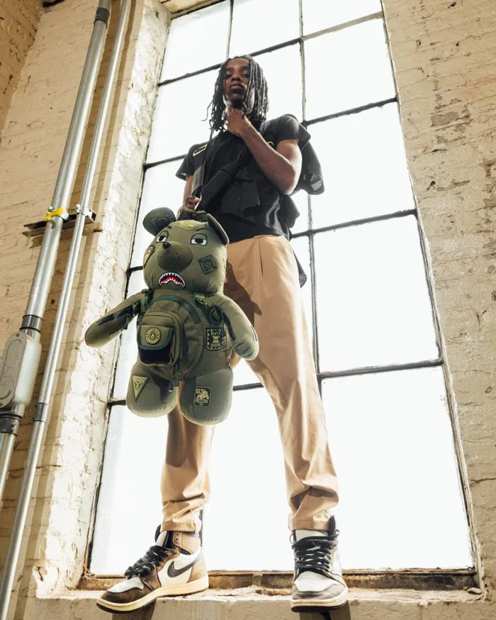 SPRAYGROUND Teddy Bear Backpacks SPECIAL OPS FULL THROTTLE MONEYBEAR TEDDYBEAR BACKPACK 8211 Universal SPRAYGROUND Teddy Bear Backpacks SPECIAL OPS FULL THROTTLE MONEYBEAR TEDDYBEAR BACKPACK 8211 Universal