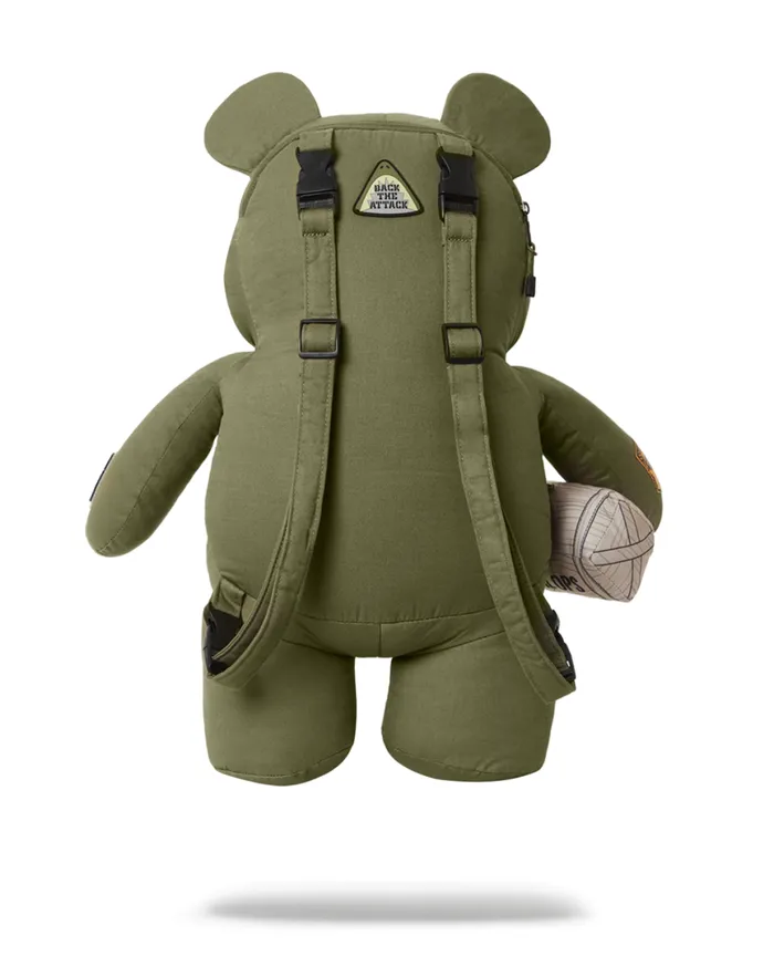 SPRAYGROUND Teddy Bear Backpacks SPECIAL OPS FULL THROTTLE MONEYBEAR TEDDYBEAR BACKPACK 8211 Universal SPRAYGROUND Teddy Bear Backpacks SPECIAL OPS FULL THROTTLE MONEYBEAR TEDDYBEAR BACKPACK 8211 Universal