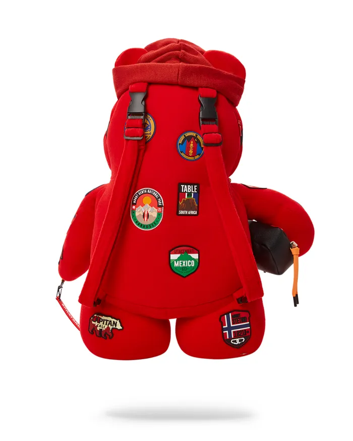 SPRAYGROUND Teddy Bear Backpacks THE GLOBAL EXPEDITION MONEYBEAR TEDDYBEAR BACKPACK 8211 Universal