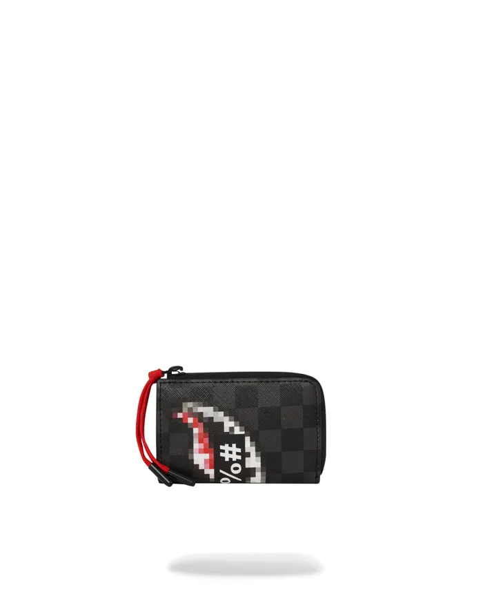SPRAYGROUND Wallets 039WHAT THE BEEP039 SHARK WALLET 8211 Universal