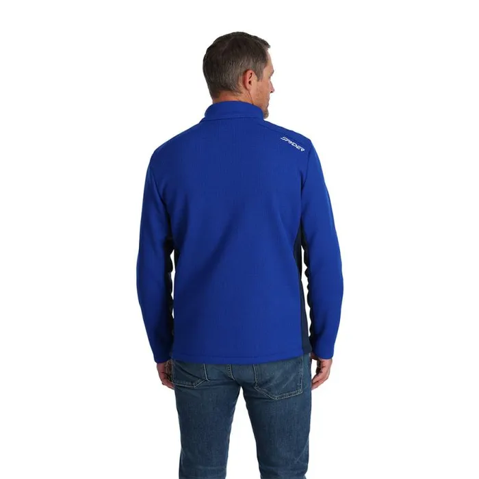 Spyder Fleece Bandit Full Zip Electric Blue 8211 Mens
