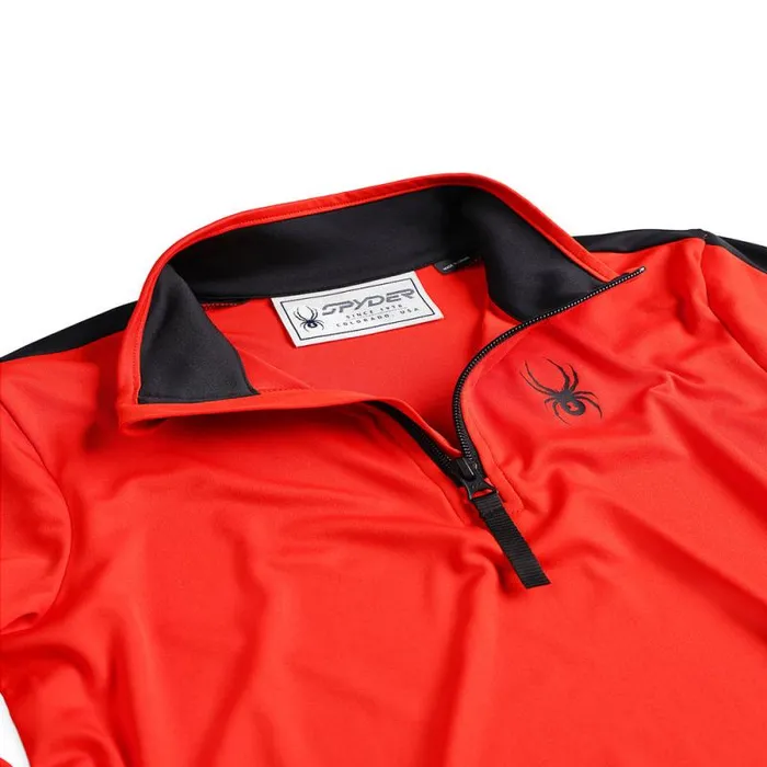 Spyder Fleece Base Half Zip Volcano 8211 Kids