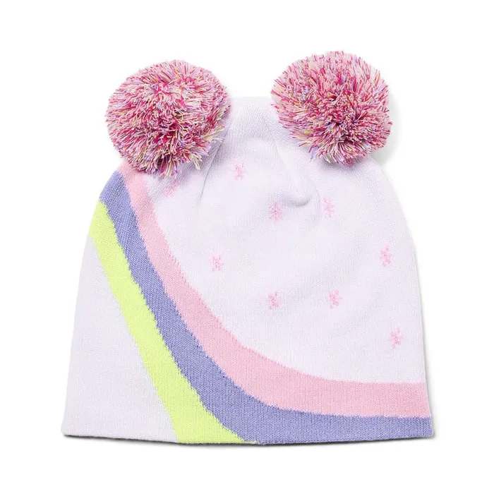 Spyder Hats Ski Bunny Pom White 8211 Kids
