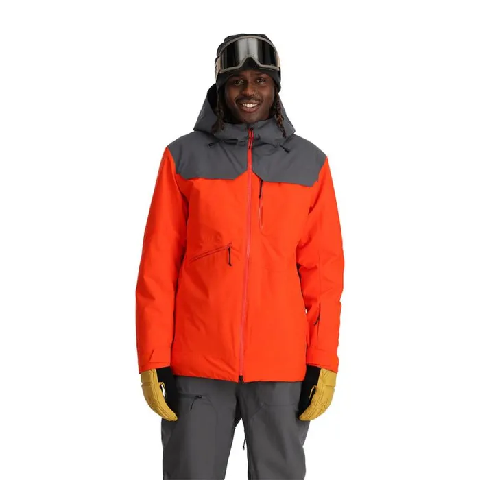 Spyder Insulated Anthem Twisted Orange 8211 Mens