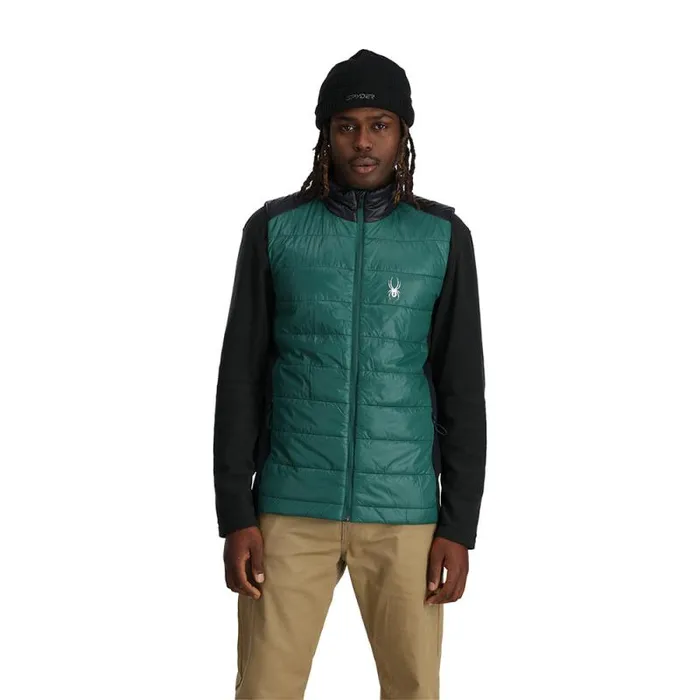 Spyder Vests Glissade Vest Cypress Green 8211 Mens