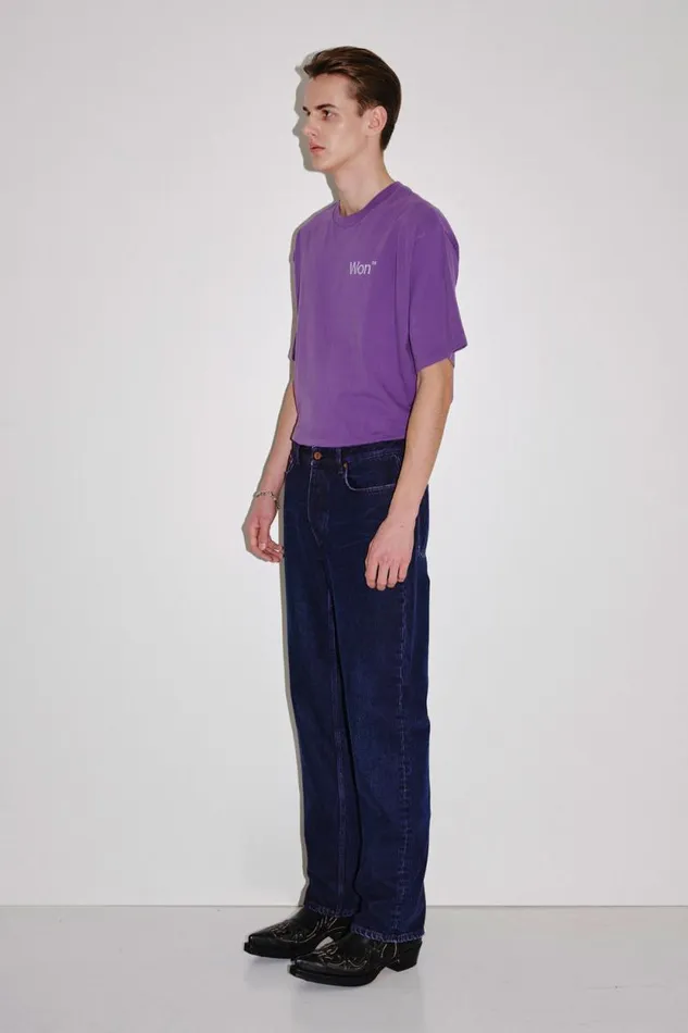 Steve Beat OD Purple 8211 Beat OD Purple Men Won Hundred Jeans